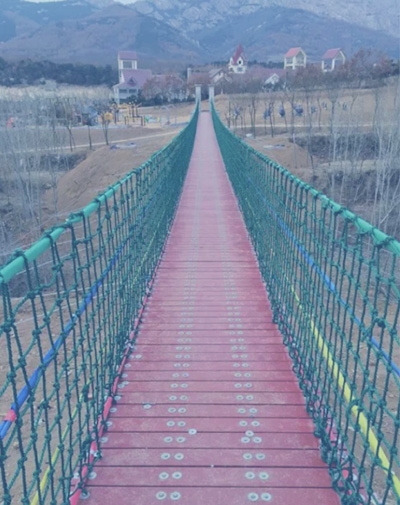 青岛藏马山干禧谷吊桥