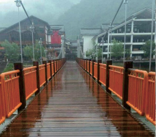 景区防腐木质吊桥